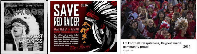 terri jean, native truth, Native American mascots, racist mascots, mascots, redskin, high school mascots, headdress, Indian chief, Indian mascot, Clarke Indians, Lancaster Redskins, Keyport Red Raiders, Civil rights 