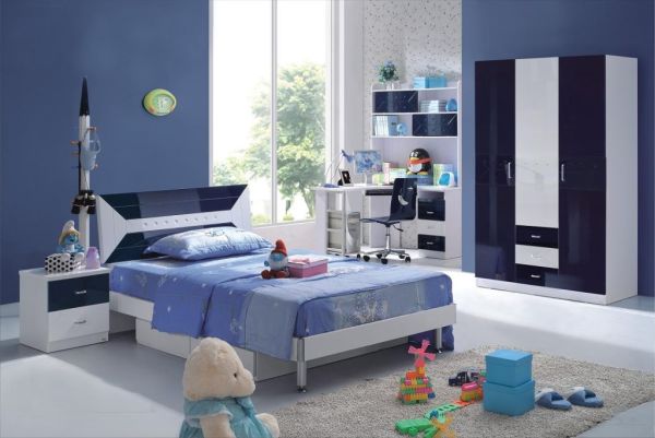 Desain Kamar Tidur Minimalis Warna Biru Penuh Kreasi dan Inspirasi