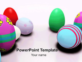 Free download Easter PowerPoint template 006A