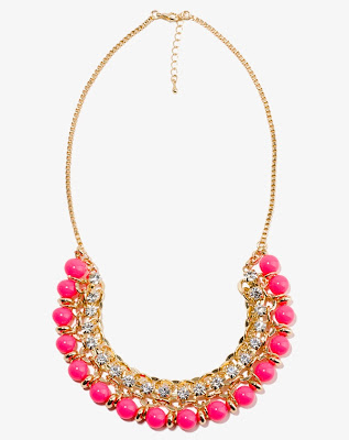 Sparkling Beaded Chain Necklace
