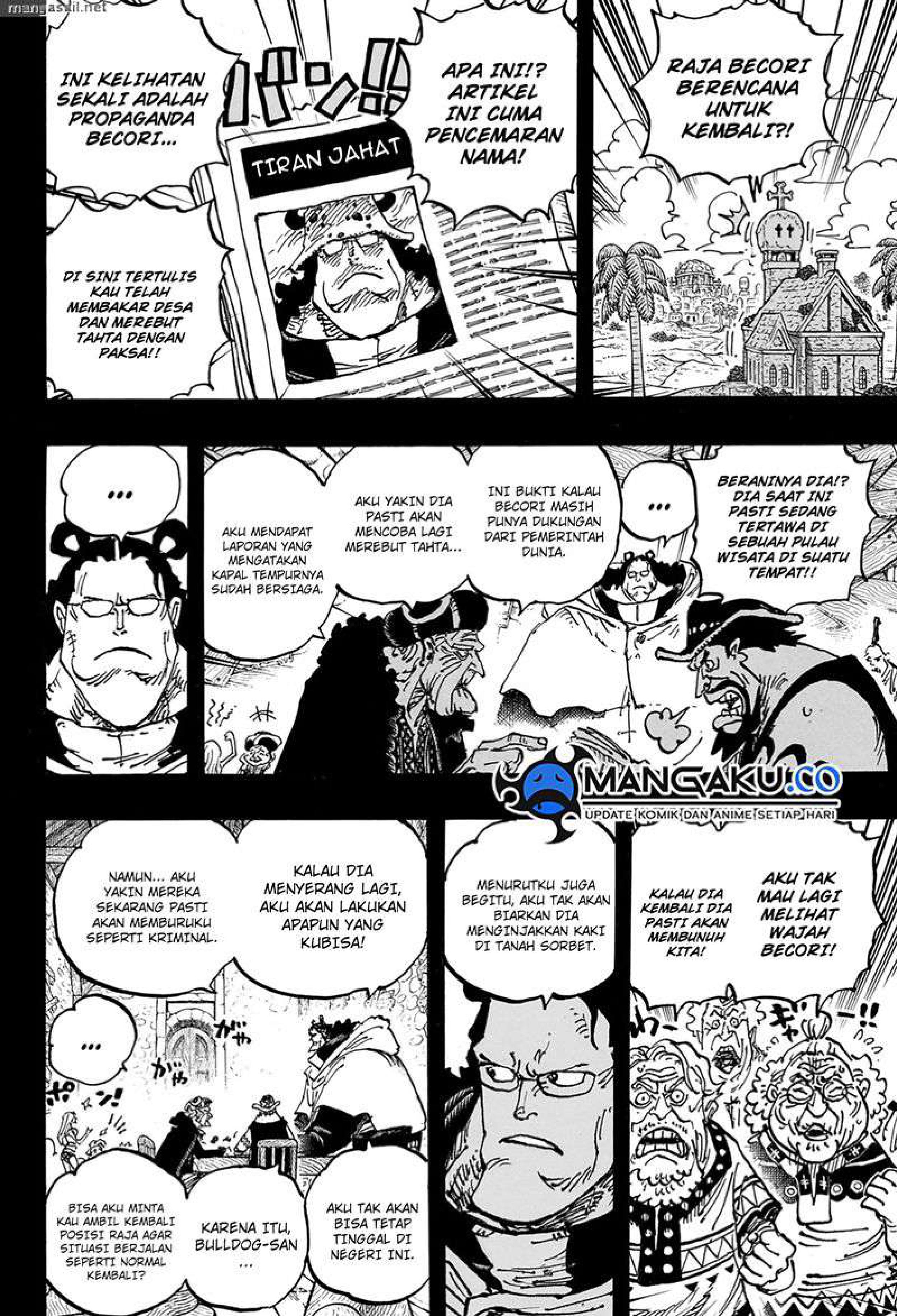 Manga One Piece Chapter 1099 Bahasa Indonesia