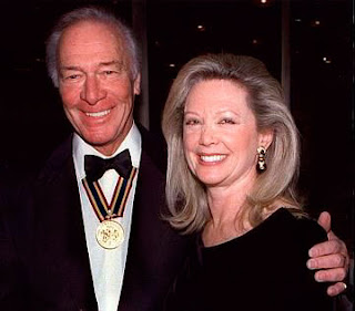  Christopher Plummer and wife