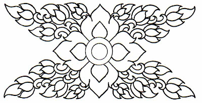 Kra-chang Basic of Lai Thai Pattern : Ancient Art Work