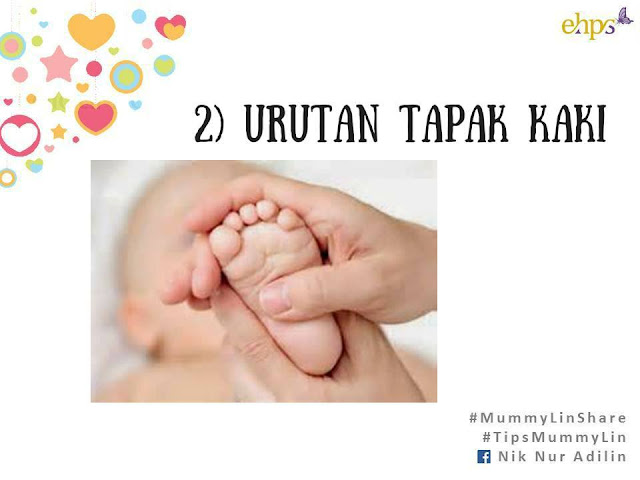 urutan bayi, cara mengurut bayi, cara atasi masalah bayi perut kembung