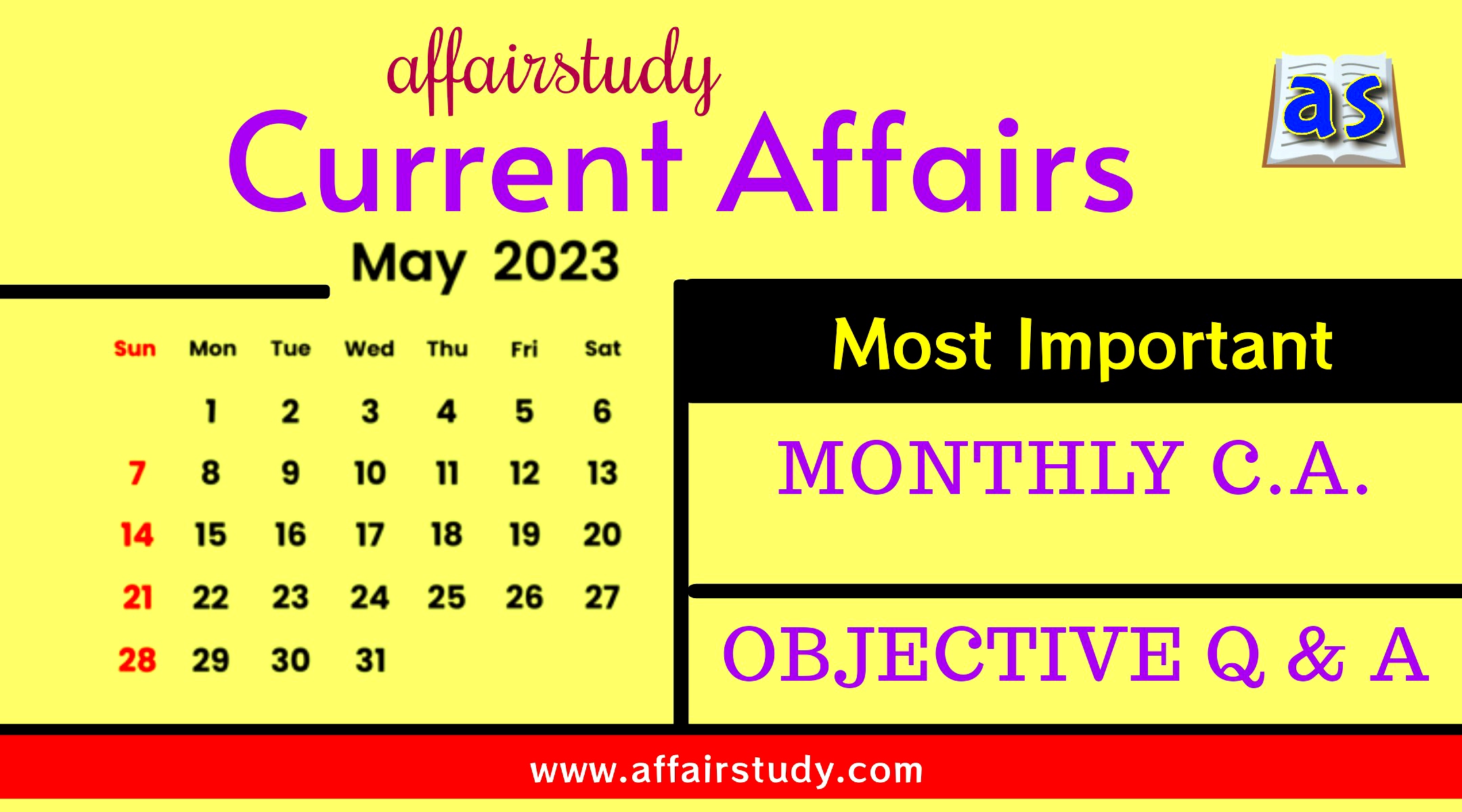 Current Affairs May