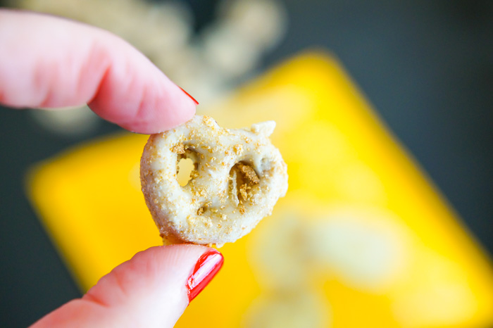 Trader Joe's Triple Ginger Pretzels close-up