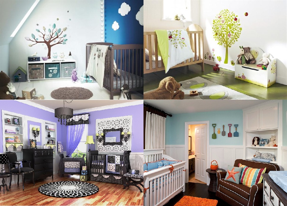  Nursery  Decorating  Ideas  5 Unique Looks for the New Baby 