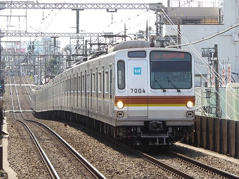 東急東横線　副都心線・東武東上線直通　F特急　森林公園行き2　東京メトロ7000系