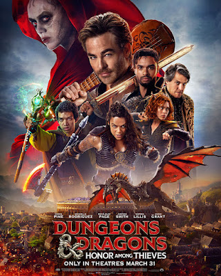 DUNGEONS & DRAGONS HONOR AMONG THIEVES movie poster