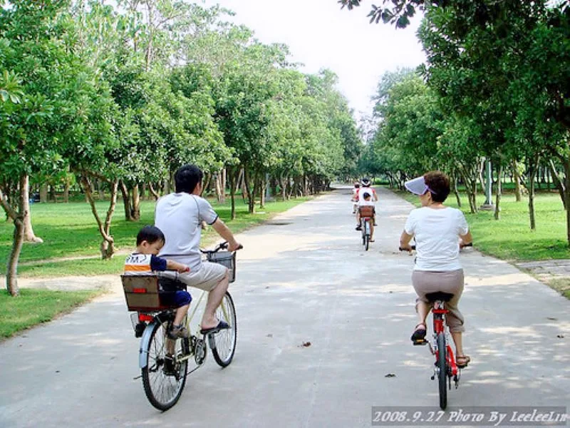 台南安平單車遊｜億載公園 