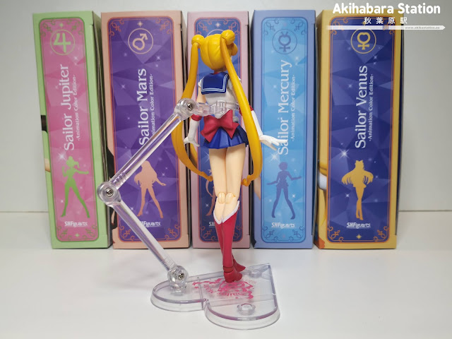 Review de las figuras S.H.Figuarts de Sailor Moon - Tamashii Nations