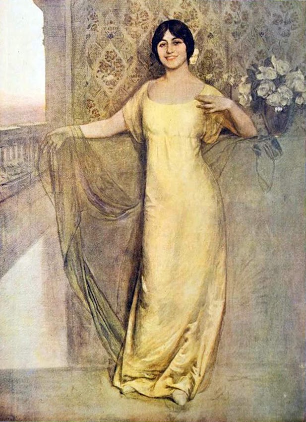 Dama de amarillo, Anselmo Miguel Nieto, Retrato Femenino, Anselmo Miguel Nieto, Pintura Española, Pintores Españoles, Pintor Anselmo Miguel Nieto, Pintor Español, Retratos de Anselmo Miguel Nieto