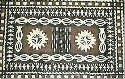 Fijian Tapa Print