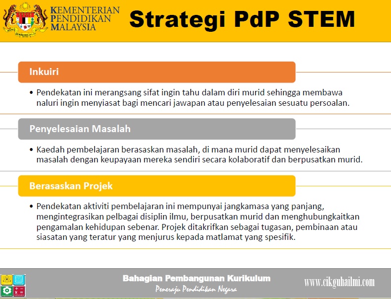 SMK St Theresa, Sungai Petani, Kedah DA: PERLAKSANAAN STEM 