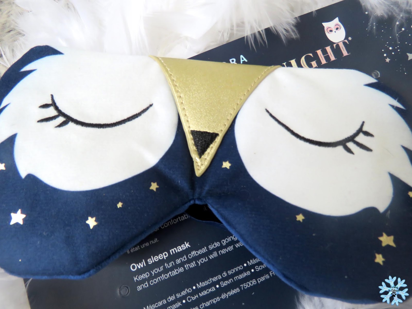 Masque de nuit chouette - collection noel 2018 Sephora