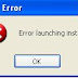 حل مشكل nsis error launching installer