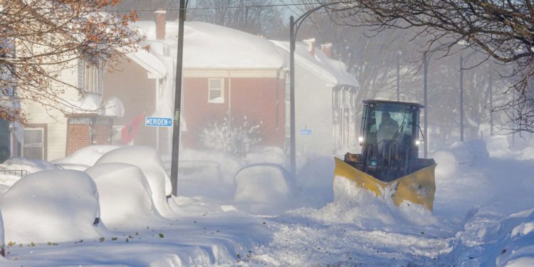 Declaran el estado de emergencia tras gran nevada en el estado de Nueva York