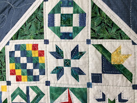 Farmer's Wife Quilt - Detail