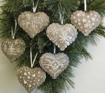 Christmas Love Heart Wallpaper