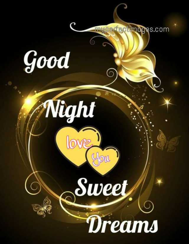 good night heart gif image download