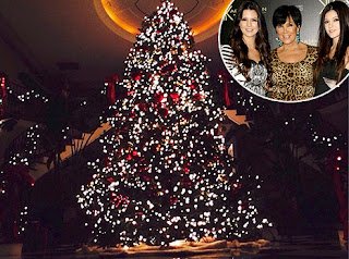 Kardashian Giant Christmas Tree