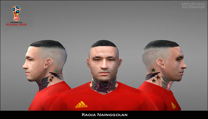 Face Radja Nainggolan HD | Bélgica | AS Roma | By MattyRockers
