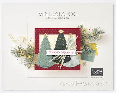 Stampin Up Minikatalog Juli - Dezember 2022