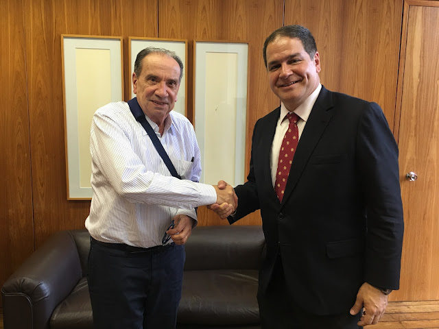 Florido se reunió con Inmigración Chile para tratar Visa de Responsabilidad Democrática para venezolanos.