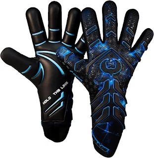 Renegade GK Apex Strapless Professional Soccer Goalie Gloves (Sizes 6-12, Level 5.5) 4+5MM EXT Contact Grip | Evo Negative Cut Goalkeeper Gloves for Elite