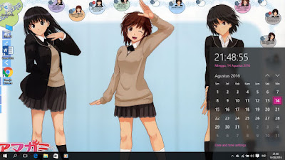 Amagami Theme For Windows 7/8/8.1 and 10