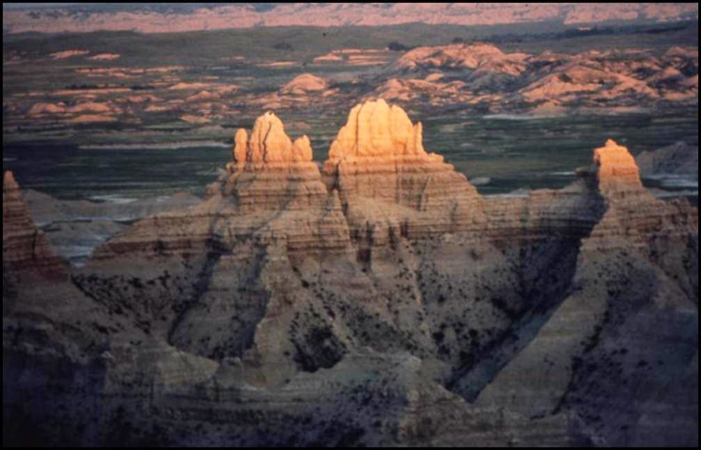 Badlands: The American Indian historical battle field