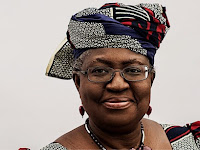  Nigeria’s Okonjo-Iweala set to become first female Chief of World Trade Organization (WTO).