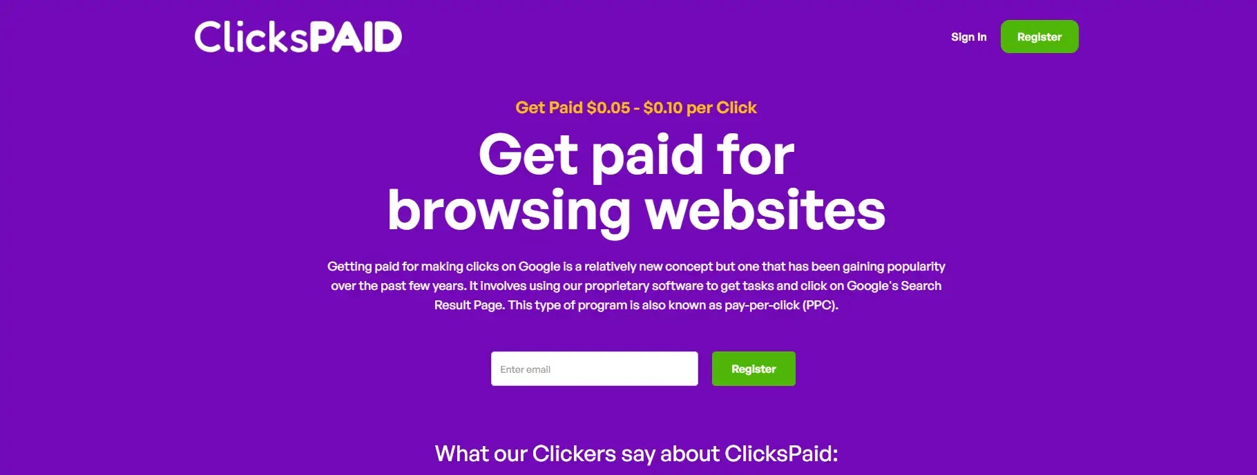 https://www.clickspaid.com/ | make money online