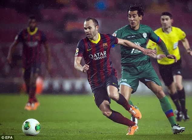 Andres Iniesta:- Man City Wacadarro Ayay Dhigeysaa Laakiin Shan Gool Nagama Dhalin Doonaan.