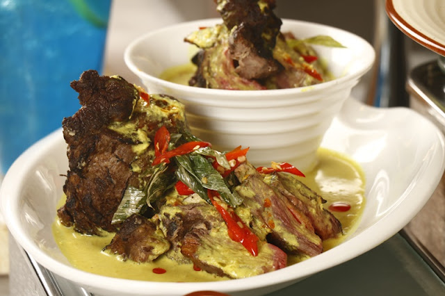 Mardhiyyah Hotel Shah Alam Menu - Gulai Lemak Daging Bakar Rembau