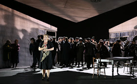 English National Opera - Jenufa - Laura Wilde and ENO Chorus - photo Donald Cooper