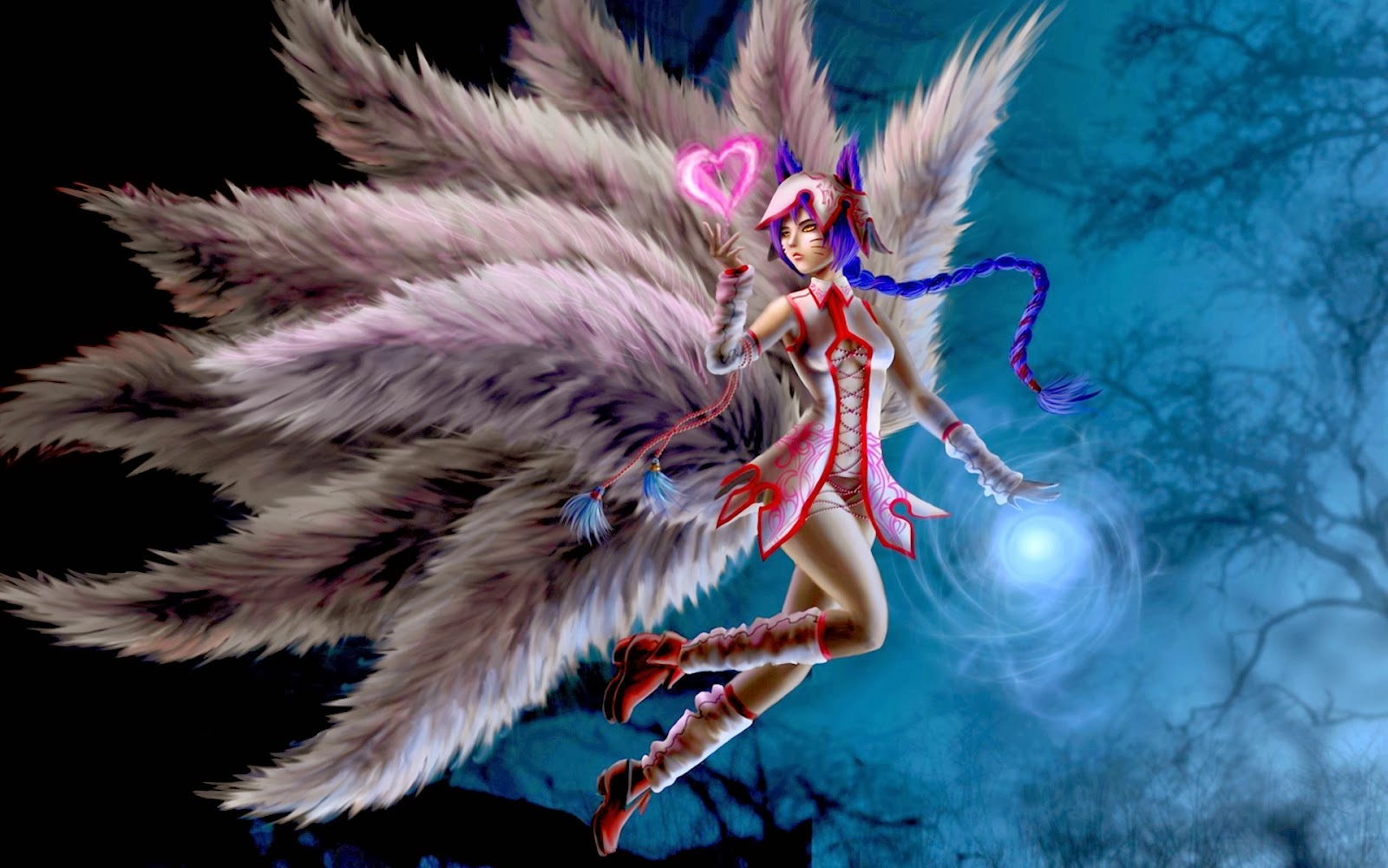 League of Legends Champions - Ahri - Wallpaper