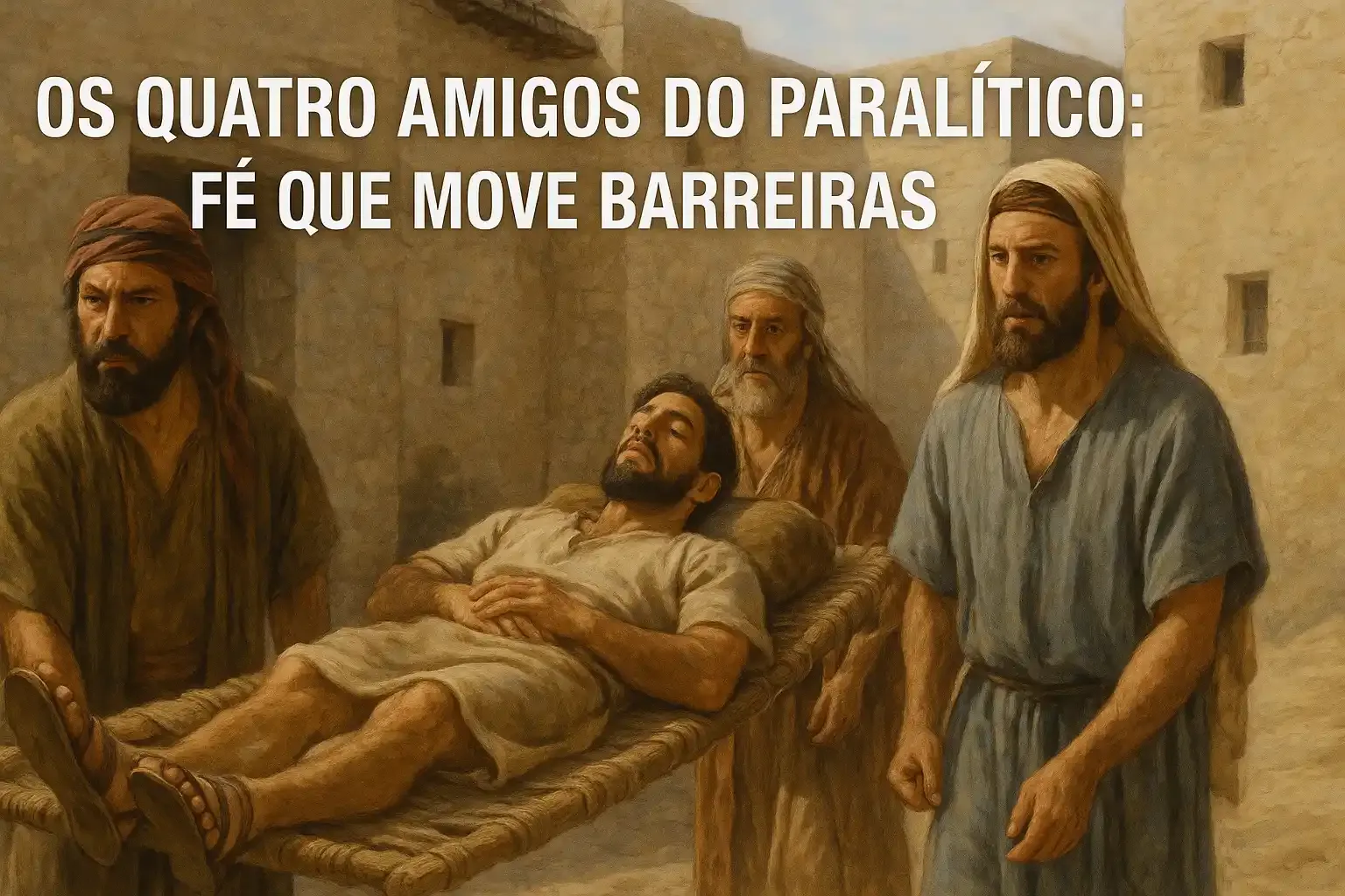 Os Quatro Amigos do Paralítico: Fé Que Move Barreiras