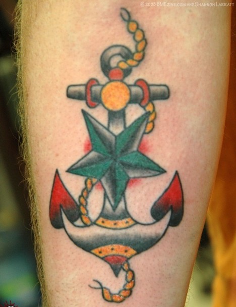 anchor tattoos for men