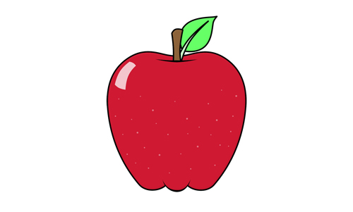 How to draw an Apple