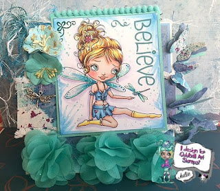 oddballart digi stamp lizzy love fairy