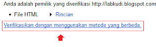 Mendaftarkan Blog di Google Webmaster