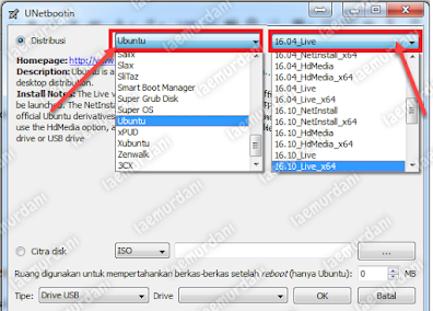 Membuat Bootable di Linux Dengan UNetbootin