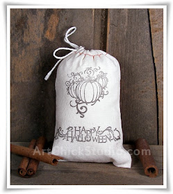 Halloween Treat Bag Fabric Crafts