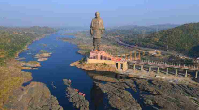 The statue of unity facts in English