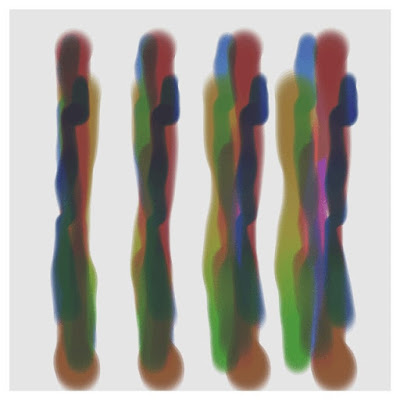 Example of a painting code using the Perlin noise.