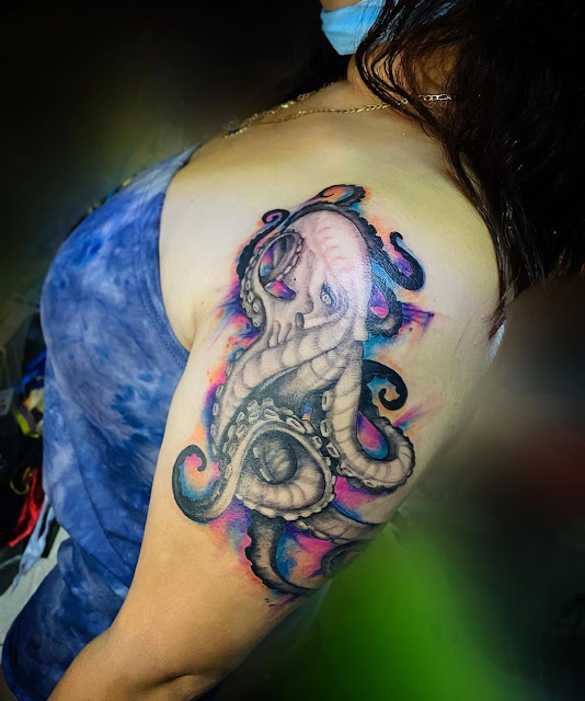 40 incríveis tatuagens de Polvo para sua próxima inspiração!