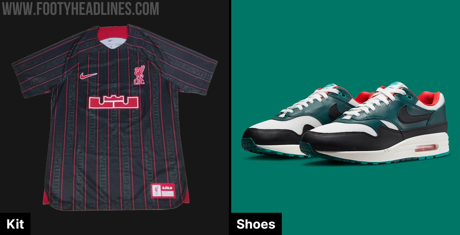LeBron James and Liverpool kit: Nike set for special collaboration