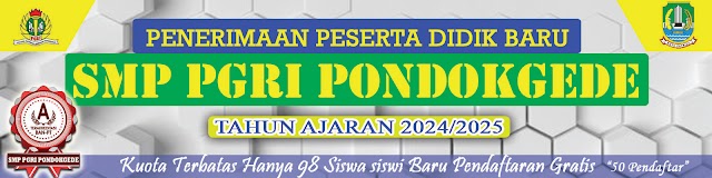 PENERIMAAN PESERTA DIDIK BARU TAHUN AJARAN 2024-2025