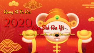 Ucapan Imlek 2020 Gong Xi Fa Cai